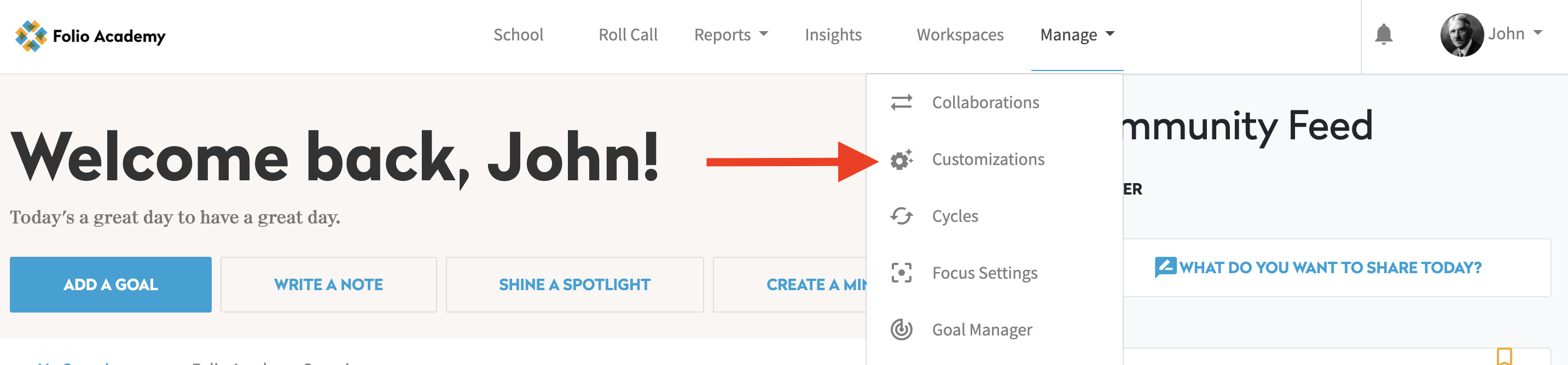 1Access in Customizations