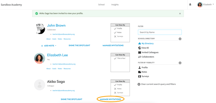 Managing User Invitations to View Profile ()_Step_7