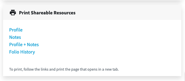 Print myFolio History ()_print-myfolio-history-options