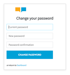 change password