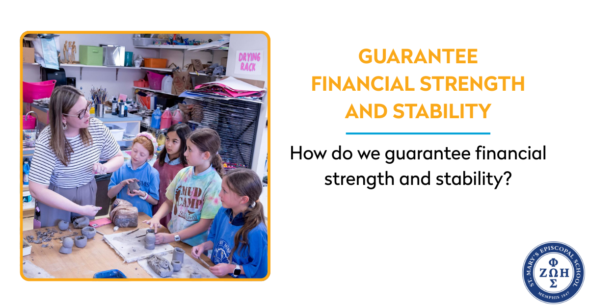 SMS Strategic Plan - Guarantee Financial Strength and Stability