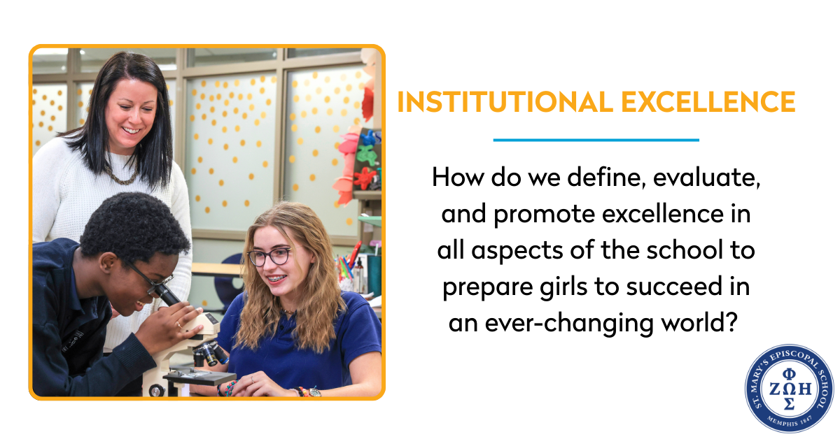 SMS Strategic Plan - Institutional Excellence