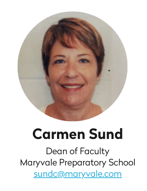 Carmen Sund Headshot and Job Title